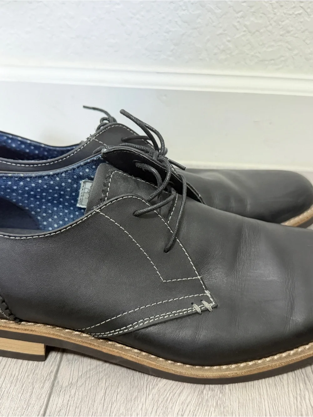 Original Penguin by Munsingwear dress Shoes Willie OP Dress Derby Oxford Black